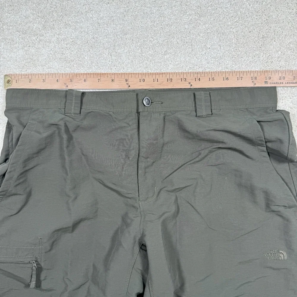 The North Face Pants Men's 40 Long‎ T150 T550 Roll Up Leg Hiking Outdoor Green
